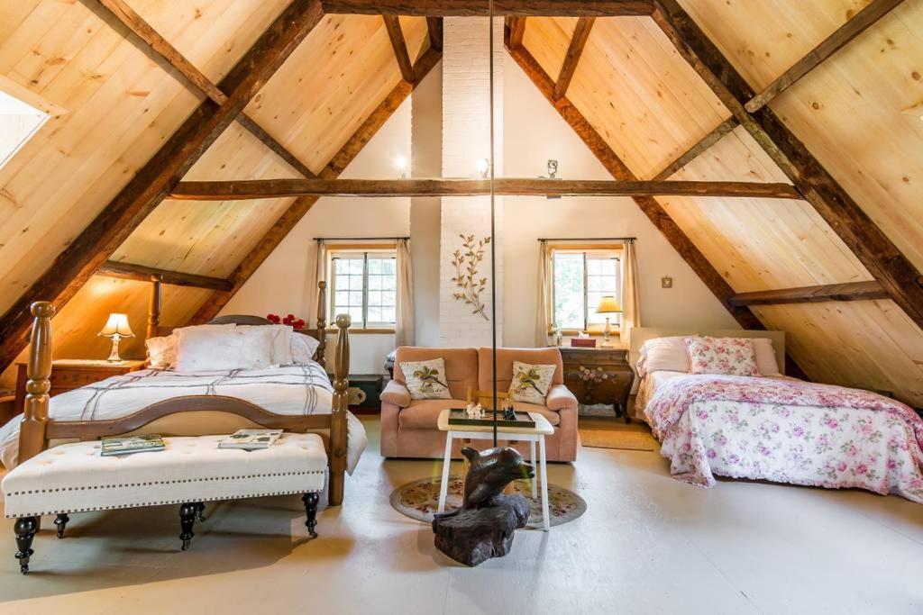 La Maison Ancestrale Guerard Saint-Laurent-de-l'ile d'Orleans Exteriér fotografie